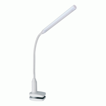 Sew Stylish Clip-on LED Desk Lamp with Flexible Neck White 35 x 12.5 x 7