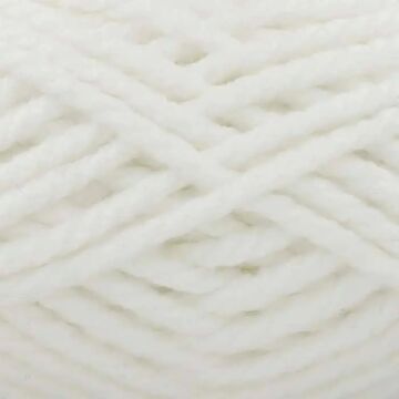 King Cole Big Value BIG Super Chunky Yarn 4439 White 250g