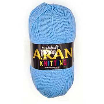 Woolcraft Aran with Wool Yarn Powder 913 400g